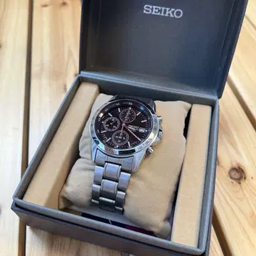 SEIKO 크로노그래프 시계 SND367PC