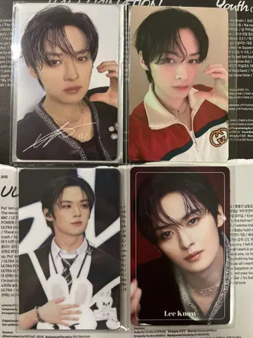 스키즈 JAPAN SKZ 한정판 트레이딩 카드 정리 리노
