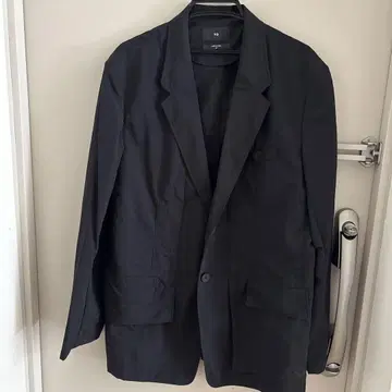 Y-3 오버사이즈 테일러드 자켓 블랙