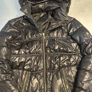 SpRay 블랙 다운 자켓