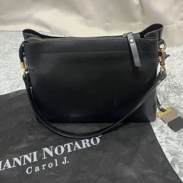 GIANNI NOTARO 블랙 숄더백 핸드백