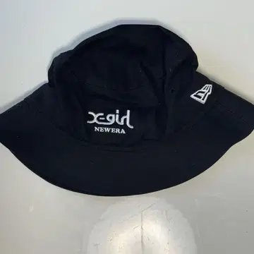 X-girl, NEWERA 콜라보 버킷햇 블랙