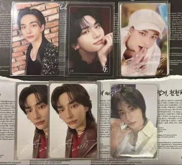 스키즈 JAPAN 한정판 트레이딩 카드 모음 현진