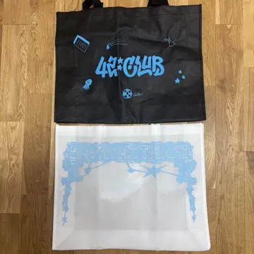TWS 서울 네이비 SHOPPER BAG 세트