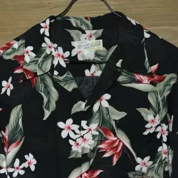 Hawaiian Aloha Tropical 반팔 알로하 셔츠 XL