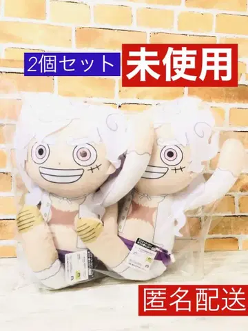 새상품 택 포함 메차모후구토 봉제 인형 기어 5 루피 원피스 니카