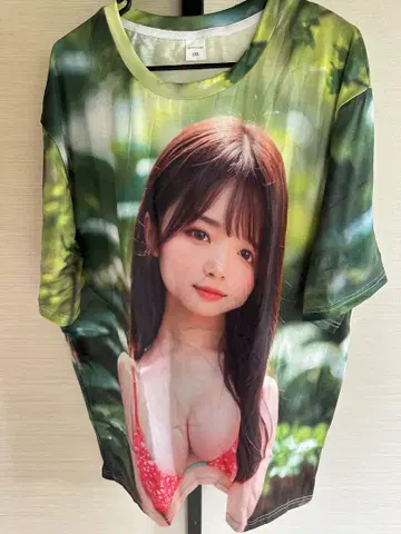 1XL 풀컬러 여성 프린트 티셔츠