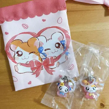 토토코 하무타로 메지루시 액세서리 하무타로 리본짱 복조리 새상품