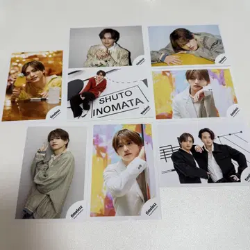 이노마타 슈토 공식 사진 8장 세트