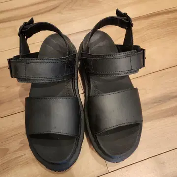 Dr. Martens 여성용 23cm 블랙 스포츠 샌들