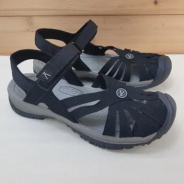 킨 로즈 샌들 블랙 24.5cm