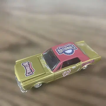 Washington Nationals 미니카 골드/레드