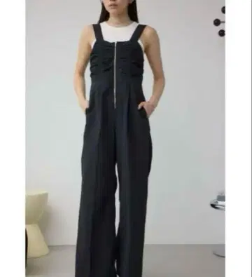 AZULbymoussy 개더 뷔스티에 올인원 살로펫 원피스