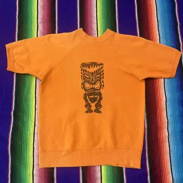 60s HANES BREEZE SHIELD TIKI 반팔 맨투맨