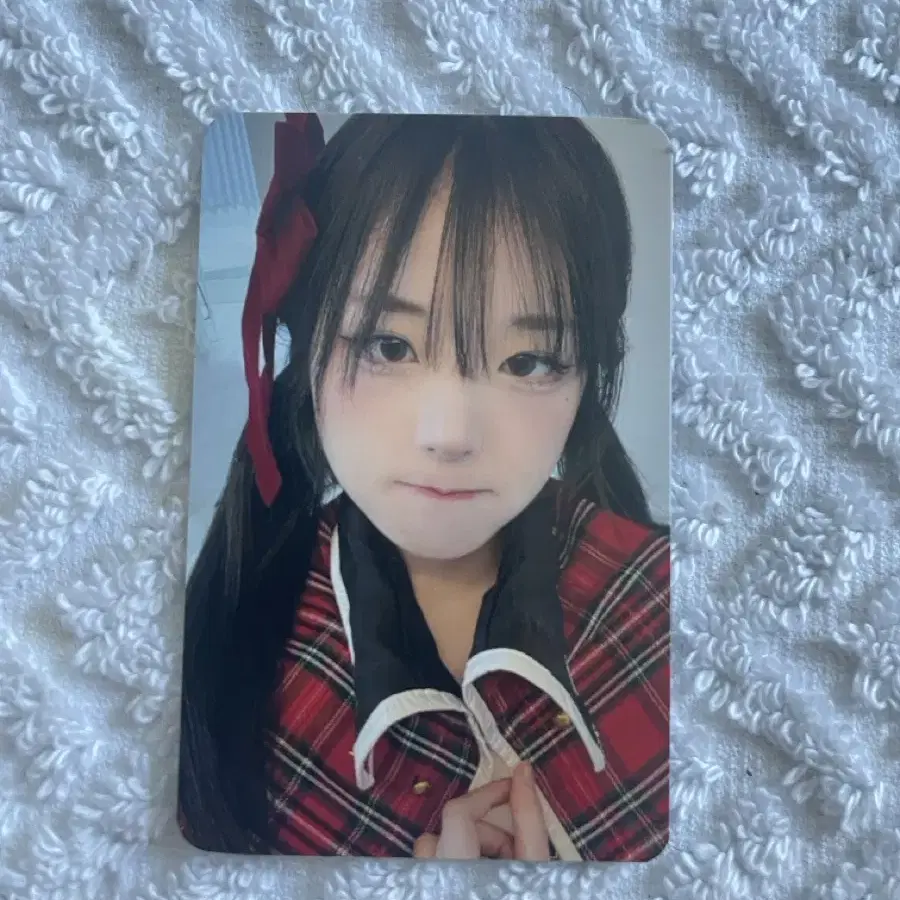 QWER makestar photocard poca print photo magenta