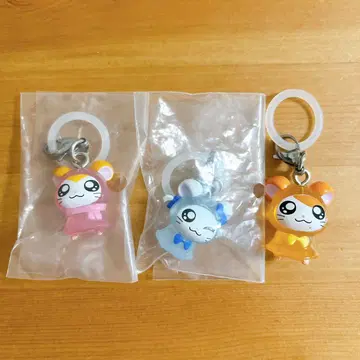 방가방가 햄토리 메지루시 액세서리 머플러 쨩 리본 쨩 3세트