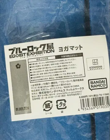 블루 록 전시회 요가 매트