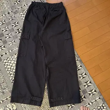 카구레 유틸리티 이지 팬츠 블랙
