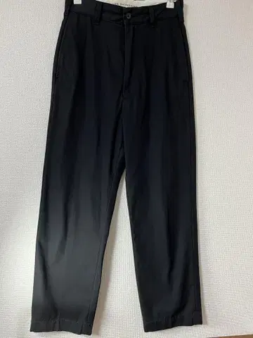 THE SHINZONE 블랙 WASHED HIGH WAIST CHINO