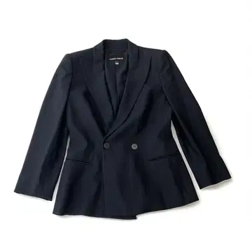 Armani 조르지오 아르마니 스트라이프 울 M~L 자켓 네이비