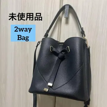 미사용 VIS 2way 하트 컷 백