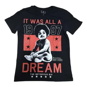Notorious BIG Biggie 티셔츠 브루클린 힙합 S