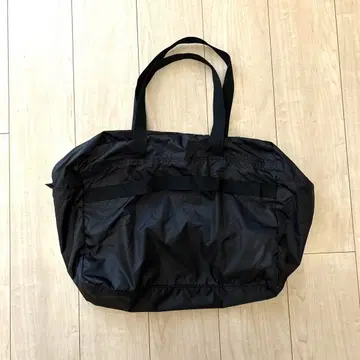 무인양품 MUJI 접을 수 있는 발수 보스턴 백 대 블랙