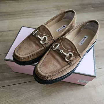 Pascucci 파스쿠치 로퍼 37.5 (24cm) 스웨이드 비트