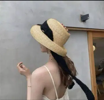CA4LA x Acka 스카프 스트로 햇
