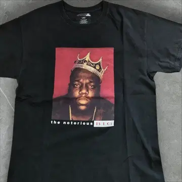 the notorious BIG 티셔츠 L사이즈 블랙