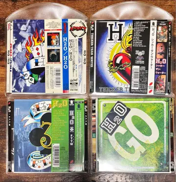 레어 단종 새상품급! H2O 오리지널 앨범 CD 4장 세트