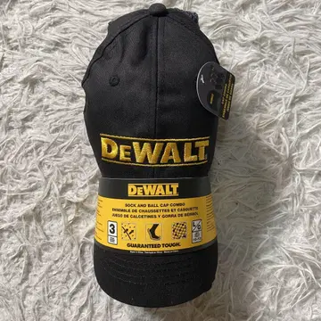 미사용 새상품 DeWALT 3 + 캡 양말 삭스 x 3 L 사이즈