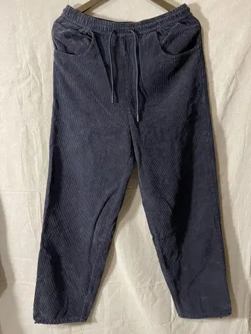 ZARA 남성용 조거 허리 코듀로이 M 사이즈