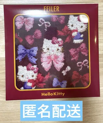 [미개봉 새상품] FEILER 페일러 산리오 콜라보 헬로키티 케이스 포함