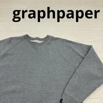 graphpaper 그라프페이퍼 크루넥 풀오버 맨투맨