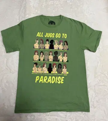 레어 PARADISE NYC 티셔츠 아이묭 USA 제작