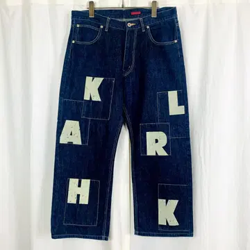 Karl Helmut 패치워크 데님 팬츠 LL 사이즈