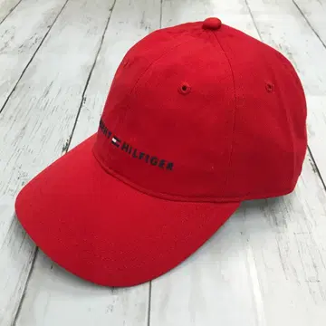 타미힐피거 빨간색 캡 미사용 새상품