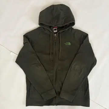 THE NORTH FACE 카키 XL 사이즈 집업 후드티