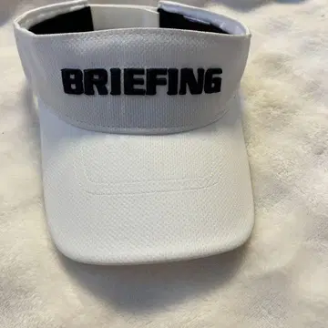 BRIEFING 바이저 화이트 프리 사이즈