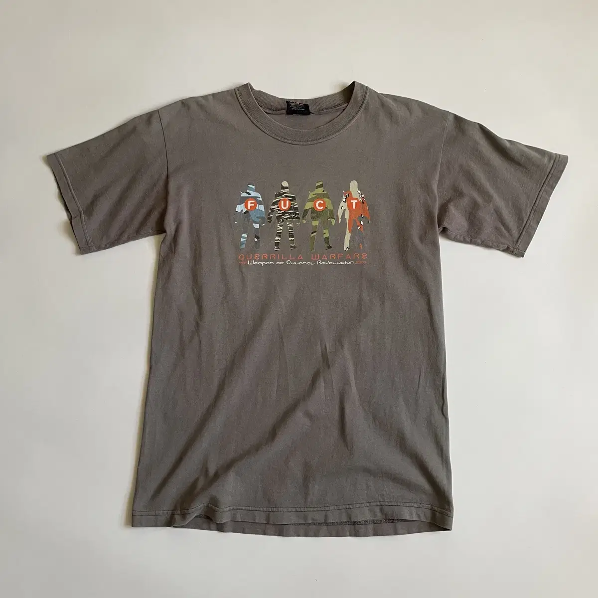 トップス 90s FUCT GUERRILLA WARFARE1999-2000 90s Fuct Short Sleeve T-Shirt #Fuct,#퍽트,#90s퍽트 on