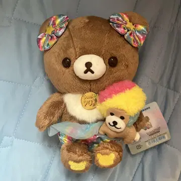 리락쿠마 정말 좋아하는 봉제 인형 차이로이코구마 x 아프로견