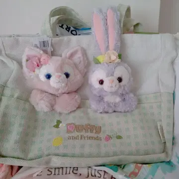 상하이 디즈니 리나벨 스텔라루 봉제 인형 토트백