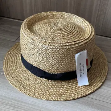 새상품 다나카 모자점 포크 파이 햇 57.5 made in Japan