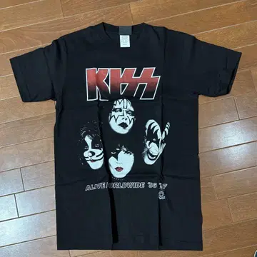 새상품 KISS ALIVE WORLDWIDE '96 '97 티셔츠