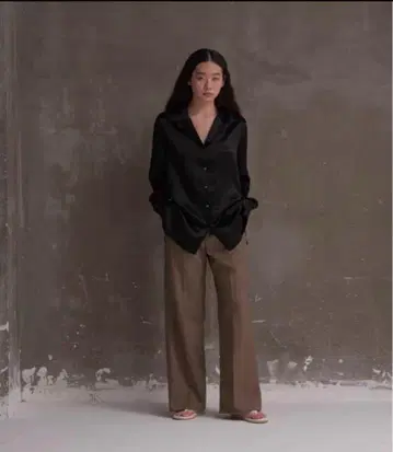 ENOF ace long shirts 블랙 L