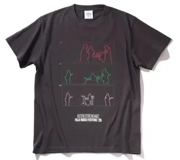 FUJI ROCK 2025 후지록 한정판 양 문학 티셔츠 M