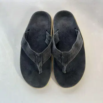네이비 스웨이드 Island slipper