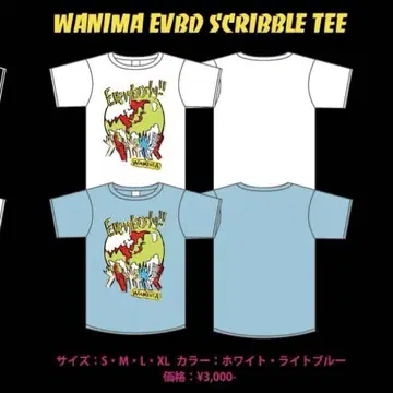 WANIMA 2018 Everyday 투어 T L