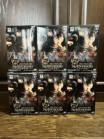 [ 6개 세트 ] ONE PIECE MANHOOD 피규어 제트